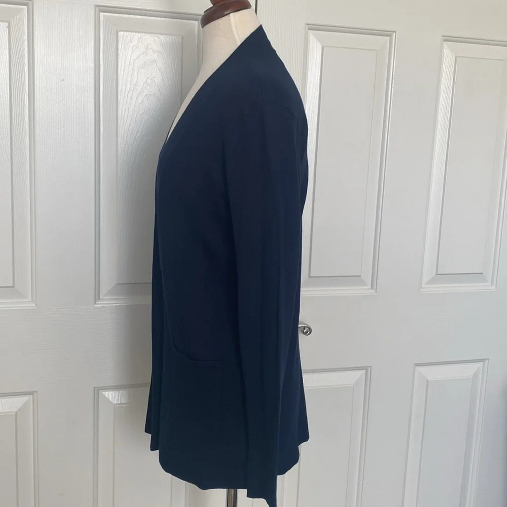 Karen Scott Open Front Jersey Cardigan Size Small - Picture 5 of 8